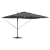 Umbrelă Cantilever - Antracit Antracit Poliester Mare GartenMobel Dekor