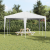 Cort pentru Petrecere Alb 4x4 m PE GartenMobel Dekor