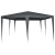 Cort de petrecere antracit 4x4 m PE GartenMobel Dekor