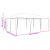 Cort de petrecere Antracit 6x4 m PE GartenMobel Dekor