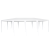 Cort de Petrecere Alb 8x4 m PE GartenMobel Dekor