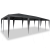 Cort de petrecere Antracit 8x4 m PE GartenMobel Dekor