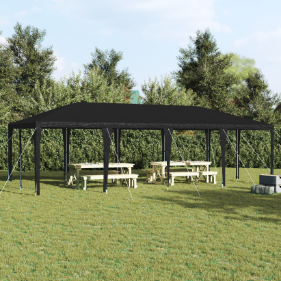 Cort de petrecere Antracit 8x4 m PE GartenMobel Dekor