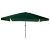 Umbrella de grădină  ø395x245 cm Verde GartenMobel Dekor