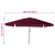 Umbrelă de grădină  ø395x245 cm Bordeaux GartenMobel Dekor