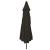 Umbrelă de grădină  ø395x245 cm Neagră GartenMobel Dekor