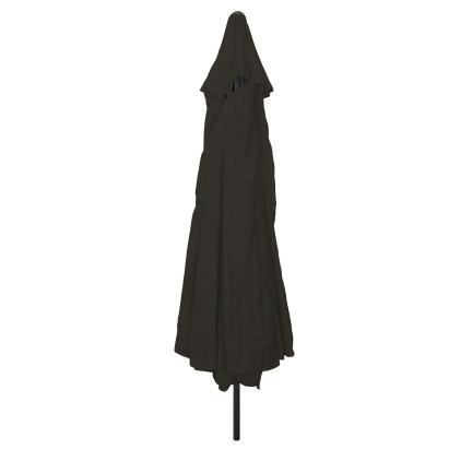 Umbrelă de grădină  ø395x245 cm Neagră GartenMobel Dekor