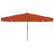 Umbrelă de grădină  cu lumini LED ø395x245 cm, portocalie GartenMobel Dekor