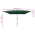 Umbrelă de grădină  pătrată 295x245 cm, Verde GartenMobel Dekor