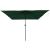 Umbrelă de grădină  pătrată 295x245 cm, Verde GartenMobel Dekor