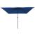 Umbrelă pătrată  295x245 cm Albastru Azure GartenMobel Dekor