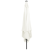 Umbrelă pătrată cu lumini LED 295x245 cm Bej GartenMobel Dekor