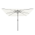 Umbrelă pătrată cu lumini LED 295x245 cm Bej GartenMobel Dekor