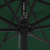 Parasol pătrat pentru grădină cu lumini LED 295x245 cm Verde GartenMobel Dekor