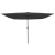 Umbrelă de grădină quadrată  cu LED-uri 295x245 cm antracit GartenMobel Dekor