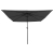 Umbrelă de grădină quadrată  cu LED-uri 295x245 cm antracit GartenMobel Dekor
