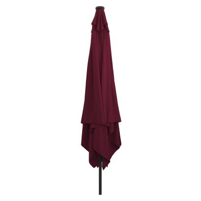 Paravan de grădină pătrat  cu lumini LED 295x245 cm Bordeaux GartenMobel Dekor
