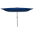 Umbrelă pătrată pentru grădină  cu lumini LED 295x245 cm Albastru Azure GartenMobel Dekor