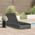 Șezlong  Gri 60x200x27 cm Poliratan GartenMobel Dekor