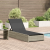 Șezlong Bej 60x200x27 cm Ratan Poliester GartenMobel Dekor
