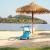 Sezlong cu roti Nils NC3307, albastru FitLine Training