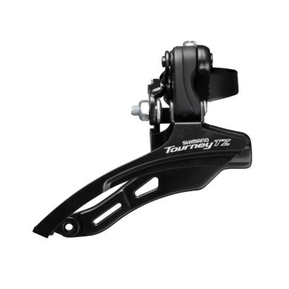 Schimbator Fata Shimano FD-TZ500-DS6 - 3 x 6/7 Viteze, tragere dubla, Negru Ultimate FactoryBikes