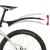 Aparatoare Noroi Spate Polisport Cross Country Evo - 26-29 Inch, Negru-Rosu Ultimate FactoryBikes