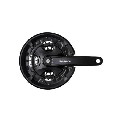 Angrenaj pedalier Shimano Altus FC-MT101, 40-30-22T, pt 9 Viteze , brat 170MM, negru Ultimate FactoryBikes