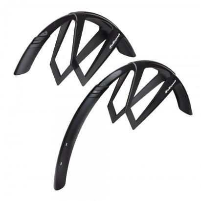 Set Aparatori Noroi Polisport G-Mud - 28 Inch, Negru Ultimate FactoryBikes