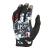Manusi Ciclism O'Neal Mayhem Scarz V.22 - S/8, Negru-Alb-Rosu Ultimate FactoryBikes