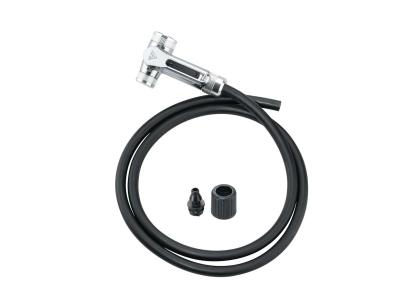 Furtun Pompa Podea Topeak Twinhead Dx Tth-Dx01 - L 110 cm, Negru Ultimate FactoryBikes