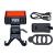 Set Lumini Bicicleta P2R LUMOIX 70 (USB) - Negru Ultimate FactoryBikes