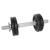 Gantera - 8 Kg, Set 4 Discuri, Negru-Argintiu Ultimate FactoryBikes
