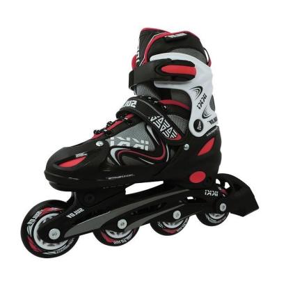 Role Copii, Reglabile Ikki Boy, S 31-34, Negru-Rosu Ultimate FactoryBikes