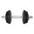 Gantera - 10 Kg, Set 4 Discuri, Negru-Argintiu Ultimate FactoryBikes