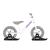 Bicicleta fara pedale DHS RIDE-ON Roz, kit ski inclus Ultimate FactoryBikes