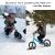 Bicicleta fara pedale DHS RIDE-ON Albastru, kit ski inclus Ultimate FactoryBikes