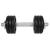 Gantera - 11 Kg, Set 6 Discuri, Negru-Argintiu Ultimate FactoryBikes