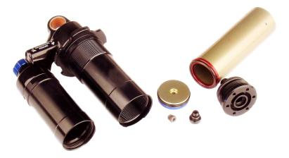 Damper Body/Reservoir Assy 2011 Vivid R2C 216x63/222x70/229x70mm Ultimate FactoryBikes