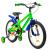 Bicicleta Copii DHS Football - 18 Inch, Verde Ultimate FactoryBikes