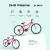 Bicicleta Copii DHS Plasma - 24 Inch, Roz Ultimate FactoryBikes