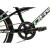 Bicicleta Copii Dhs Terrana 2023 - 20 Inch, Negru/Verde Ultimate FactoryBikes