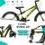 Bicicleta Copii DHS Sonic - 20 Inch, Negru Ultimate FactoryBikes