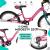 Bicicleta Copii DHS Modesty - 20 Inch, Roz Ultimate FactoryBikes
