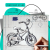 Bicicleta Copii Dhs Terrana 2423 - 24 Inch, Negru/Albastru Ultimate FactoryBikes