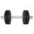 Gantera - 12 Kg, Set 4 Discuri, Negru-Argintiu Ultimate FactoryBikes