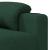 Fotoliu de masaj electric, verde închis, material textil GartenMobel Dekor