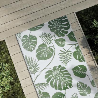 Covor de exterior, ARAKIL verde, 80x250 cm, PP GartenMobel Dekor