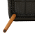 Set Dining Grădină 9 Piese, Ratan Polimer Negru GartenMobel Dekor