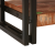 Set de mese console  2 cu sertare, din lemn masiv recuperat multicolor, Masă consolă  cu sertare 160x33x75 cm din lemn masiv recuperat GartenMobel Dekor